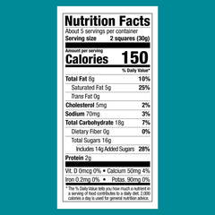Milk Chocolate Sea Salt Caramel SQUARES Medium Bag (Case of 6)