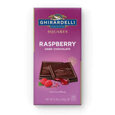 Raspberry Dark Chocolate Squares Bar