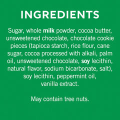 Milk Chocolate Mint Cookie SQUARES Case Pack (540 ct)