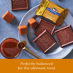 Milk Chocolate Caramel SQUARES Case Pack (430 ct)