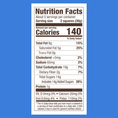 Dark Chocolate Sea Salt Caramel SQUARES Medium Bag (Case of 6)