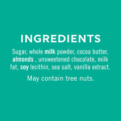 Milk Chocolate Sea Salt Almond Premium Milk Bar