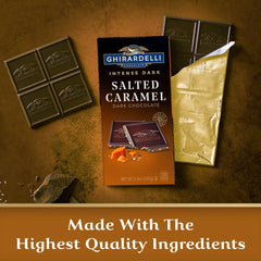 Intense Dark Salted Caramel Dark Chocolate Bar