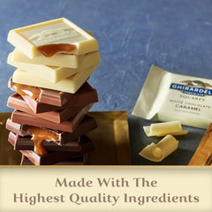 White Chocolate Caramel SQUARES Medium Bag (Case of 6)