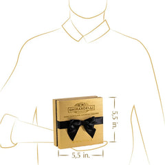 Intense Dark Chocolate Assorted Gold Gift Box 24 SQUARES
