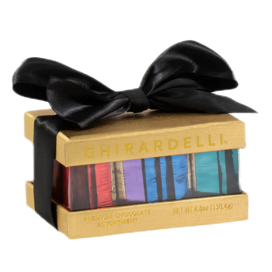 Intense Dark Gold Gift Box 12 SQUARES