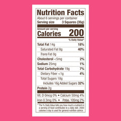Strawberry Bark Squares Case Pack (540 ct)